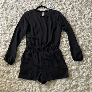 NWT Black Romper